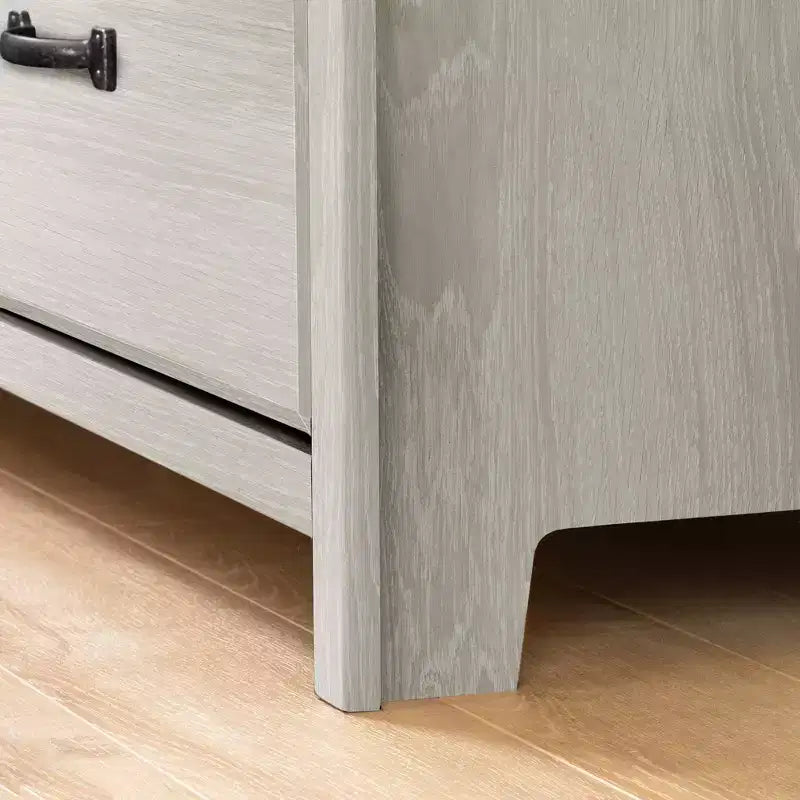 South Shore Ulysses 6-Drawer Double Kids' Dresser Winter Oak