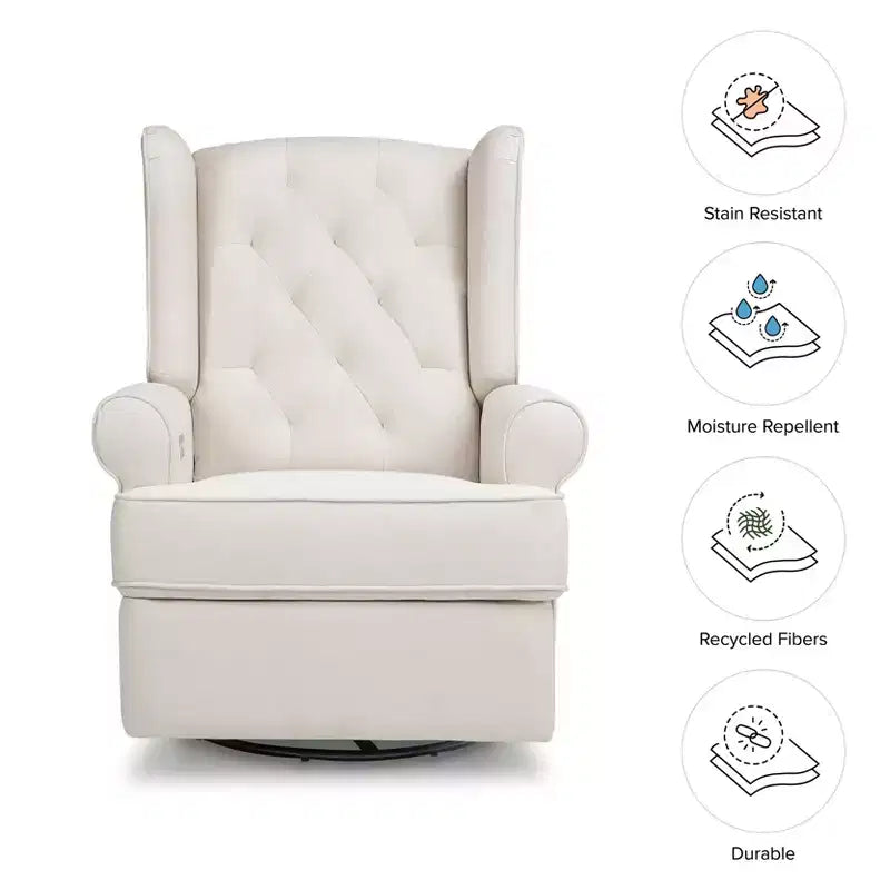Namesake Harbour Electronic Recliner and Swivel Glider with USB Port