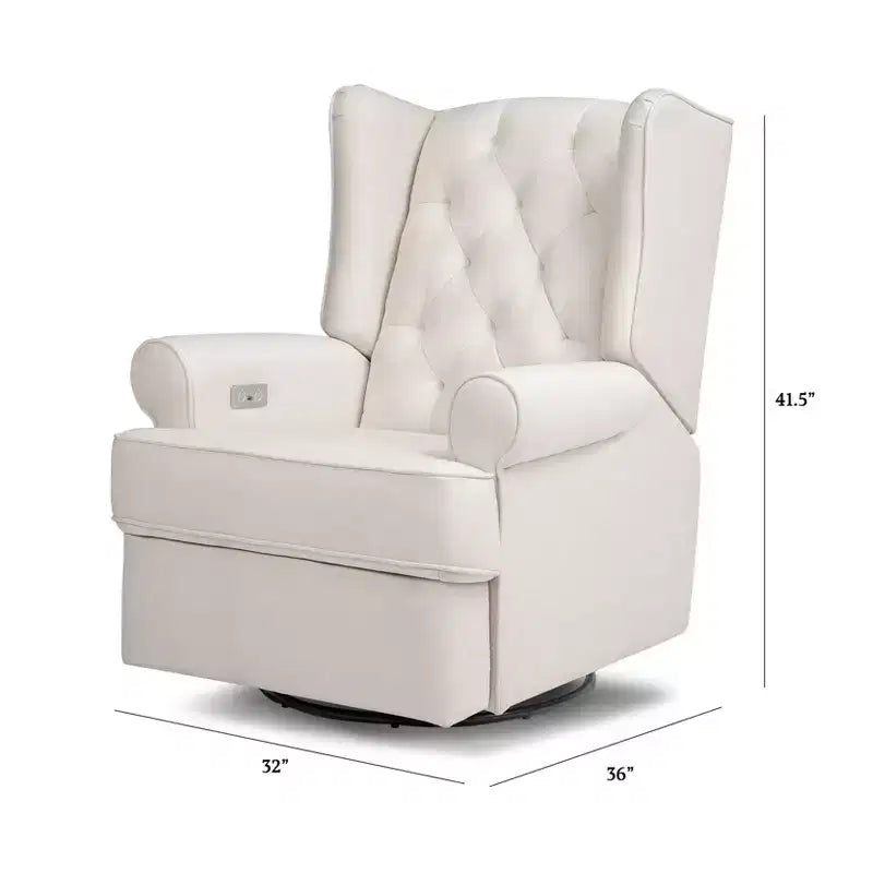 Namesake Harbour Electronic Recliner and Swivel Glider with USB Port