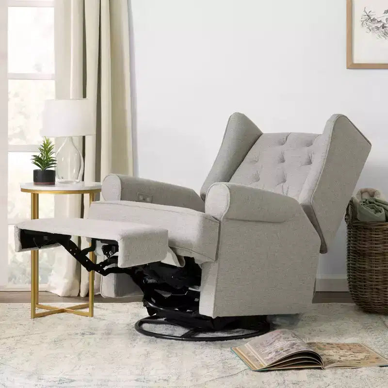 Namesake Harbour Electronic Recliner and Swivel Glider with USB Port