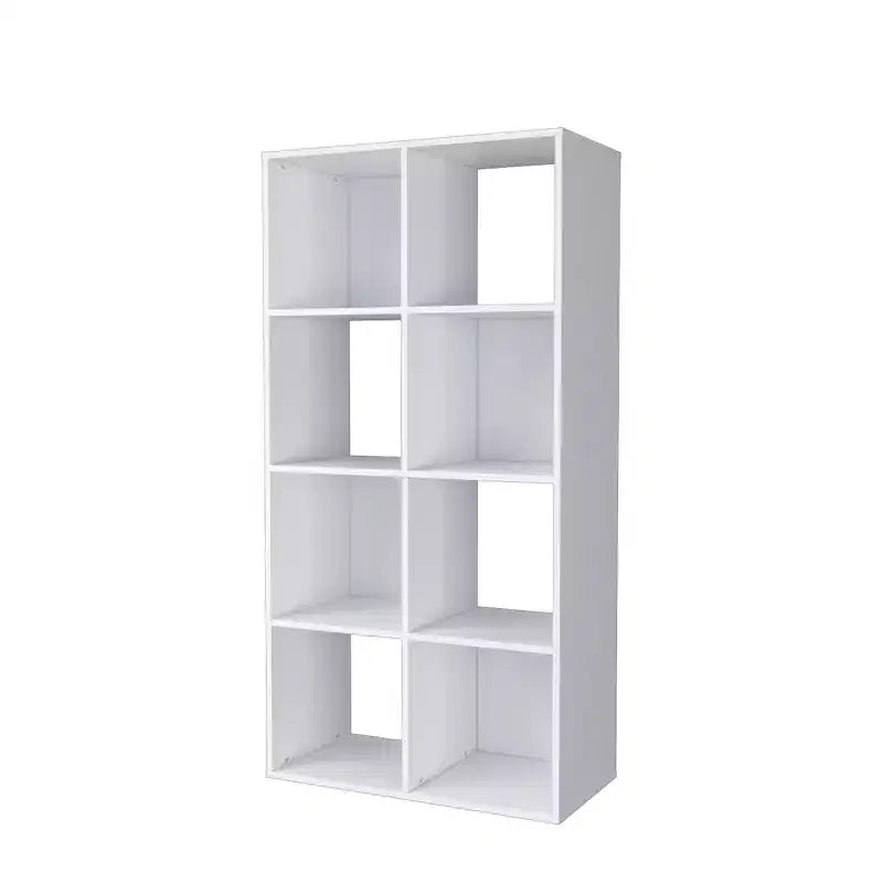 Homez 46.46 in. Tall Wood 4-Shelf Etagere Bookcase