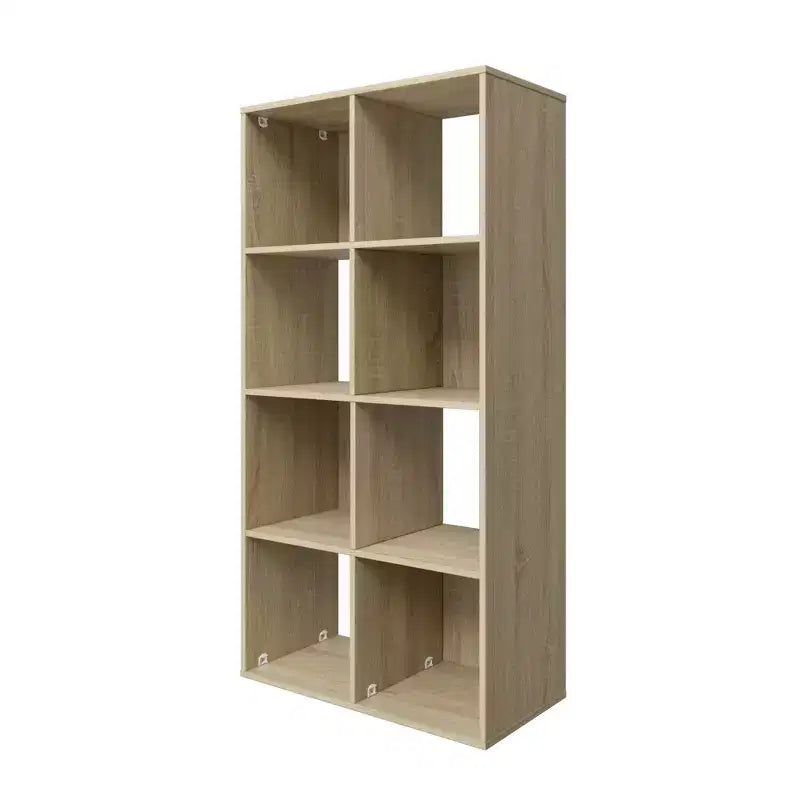 Homez 46.46 in. Tall Wood 4-Shelf Etagere Bookcase