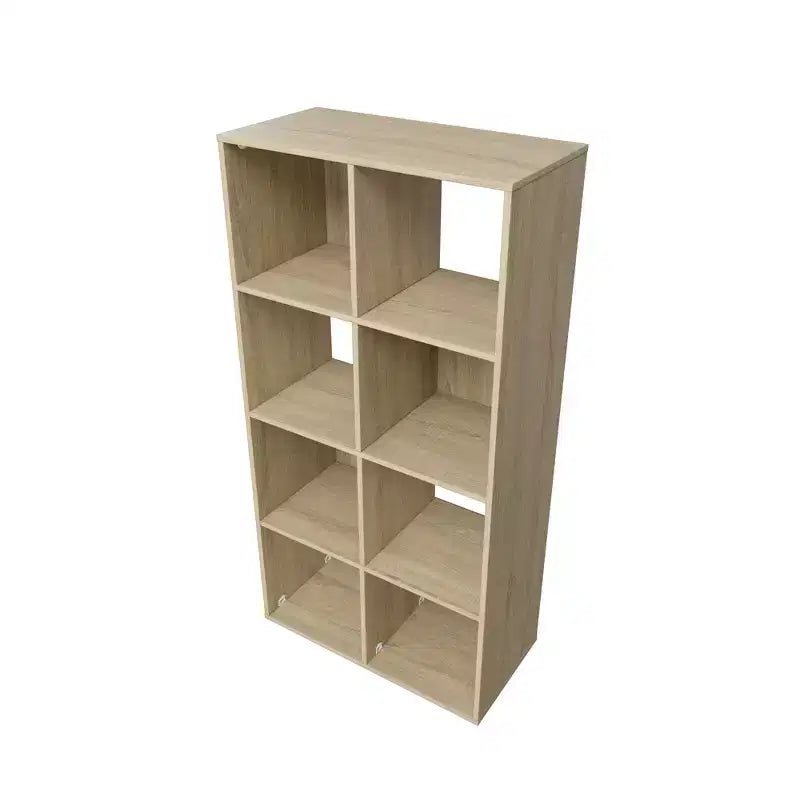 Homez 46.46 in. Tall Wood 4-Shelf Etagere Bookcase