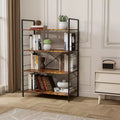 4-layer wooden bookshelf,45-inch modern simple bookshelf,shelf suitable for living room and bedroom