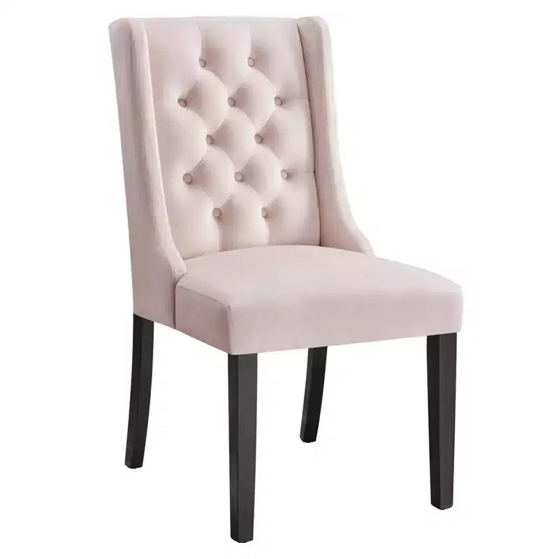 Set of 2 Baronet Performance Velvet Dining Chairs - Modway
