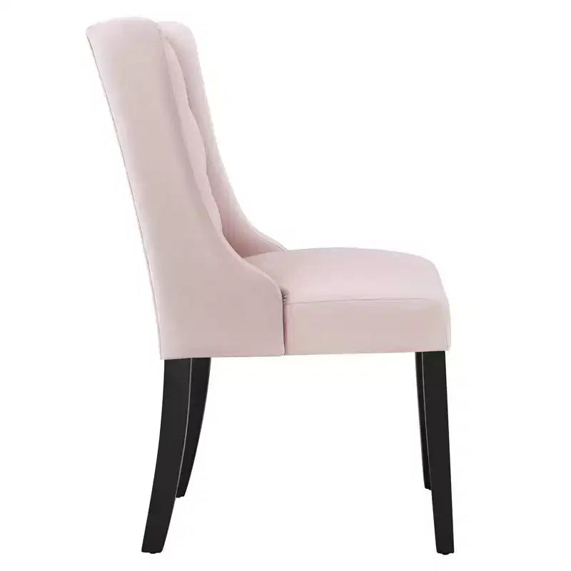 Set of 2 Baronet Performance Velvet Dining Chairs - Modway