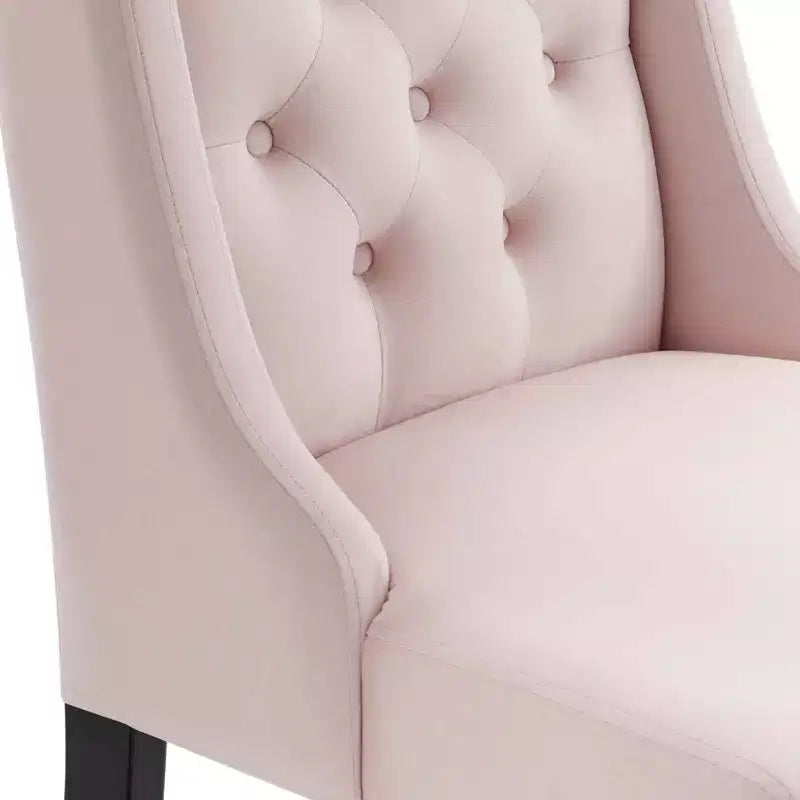 Set of 2 Baronet Performance Velvet Dining Chairs - Modway