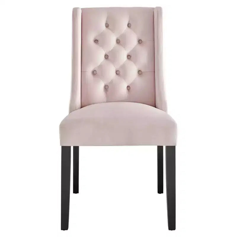 Set of 2 Baronet Performance Velvet Dining Chairs - Modway