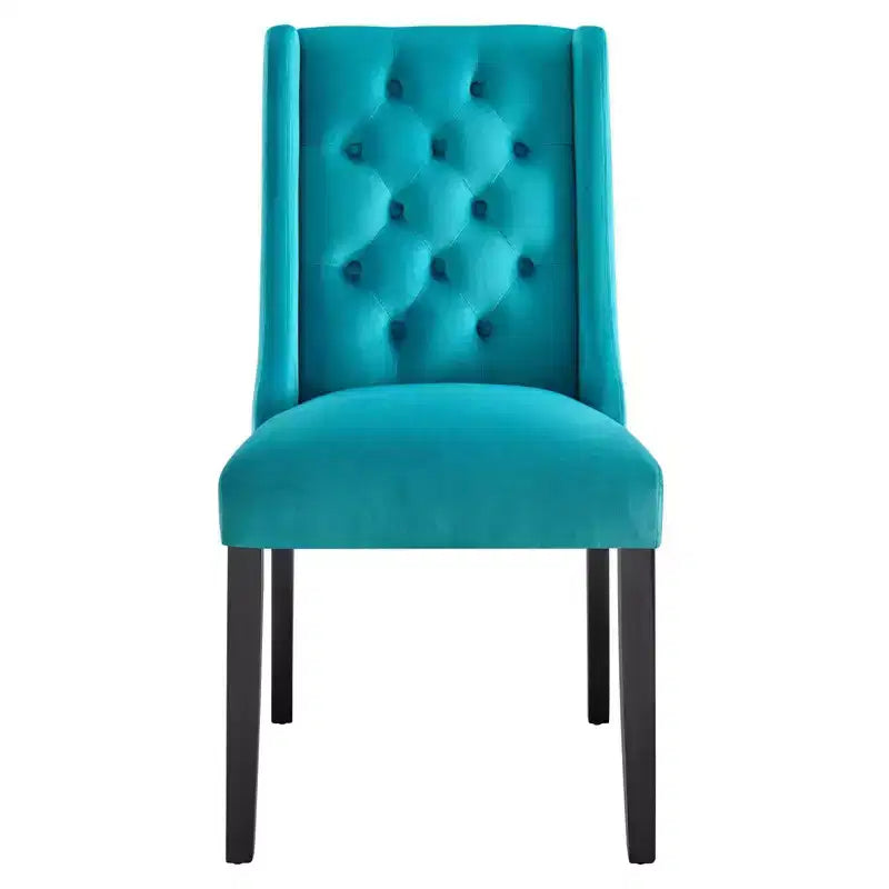Set of 2 Baronet Performance Velvet Dining Chairs - Modway