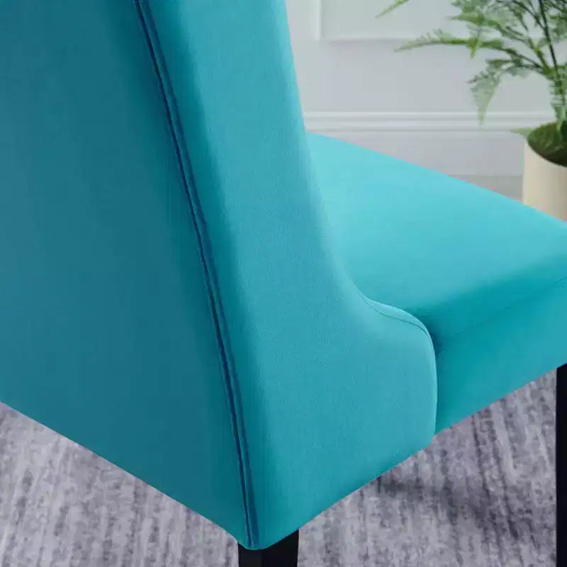 Set of 2 Baronet Performance Velvet Dining Chairs - Modway