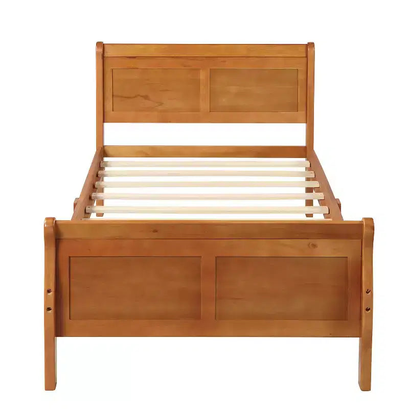 Twin size Platform Bed with Headboard and Footboard RE-ModernLuxe