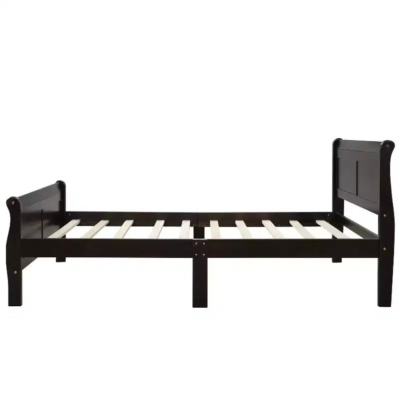Twin size Platform Bed with Headboard and Footboard RE-ModernLuxe